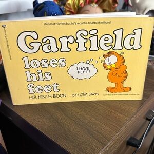 First edition, soft cover book Garfield loses his feet